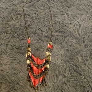 Long beaded necklace
